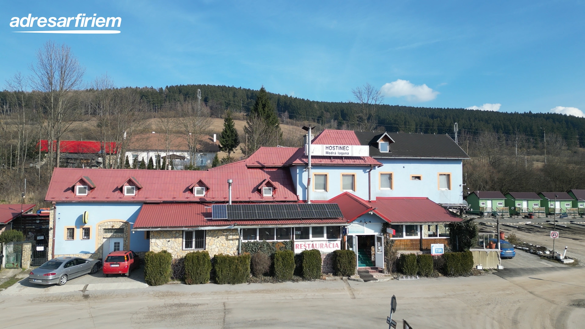 Video Reštaurácia a penzión Modrá Lagúna Horná Štubňa